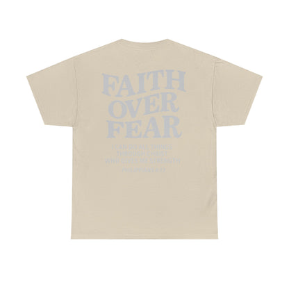 Faith Over Fear Unisex Heavy Cotton Tee
