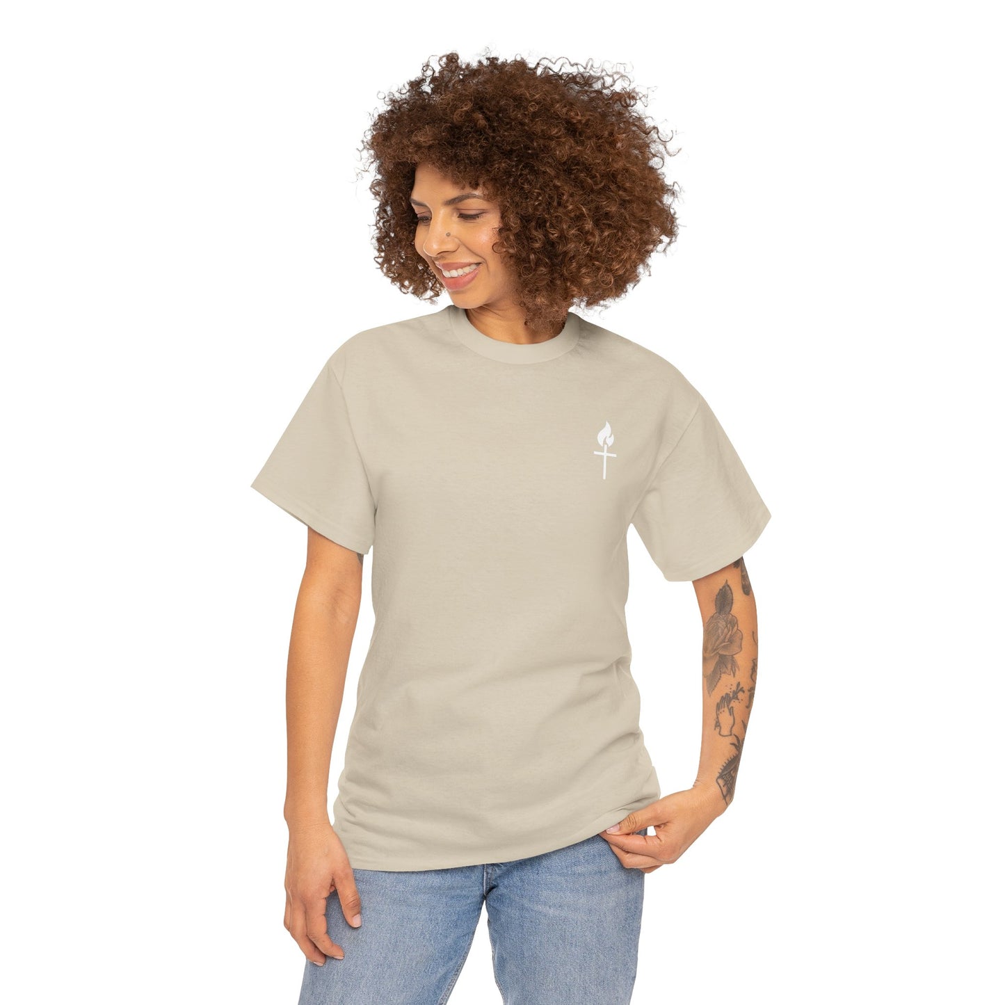 Faith Over Fear Unisex Heavy Cotton Tee