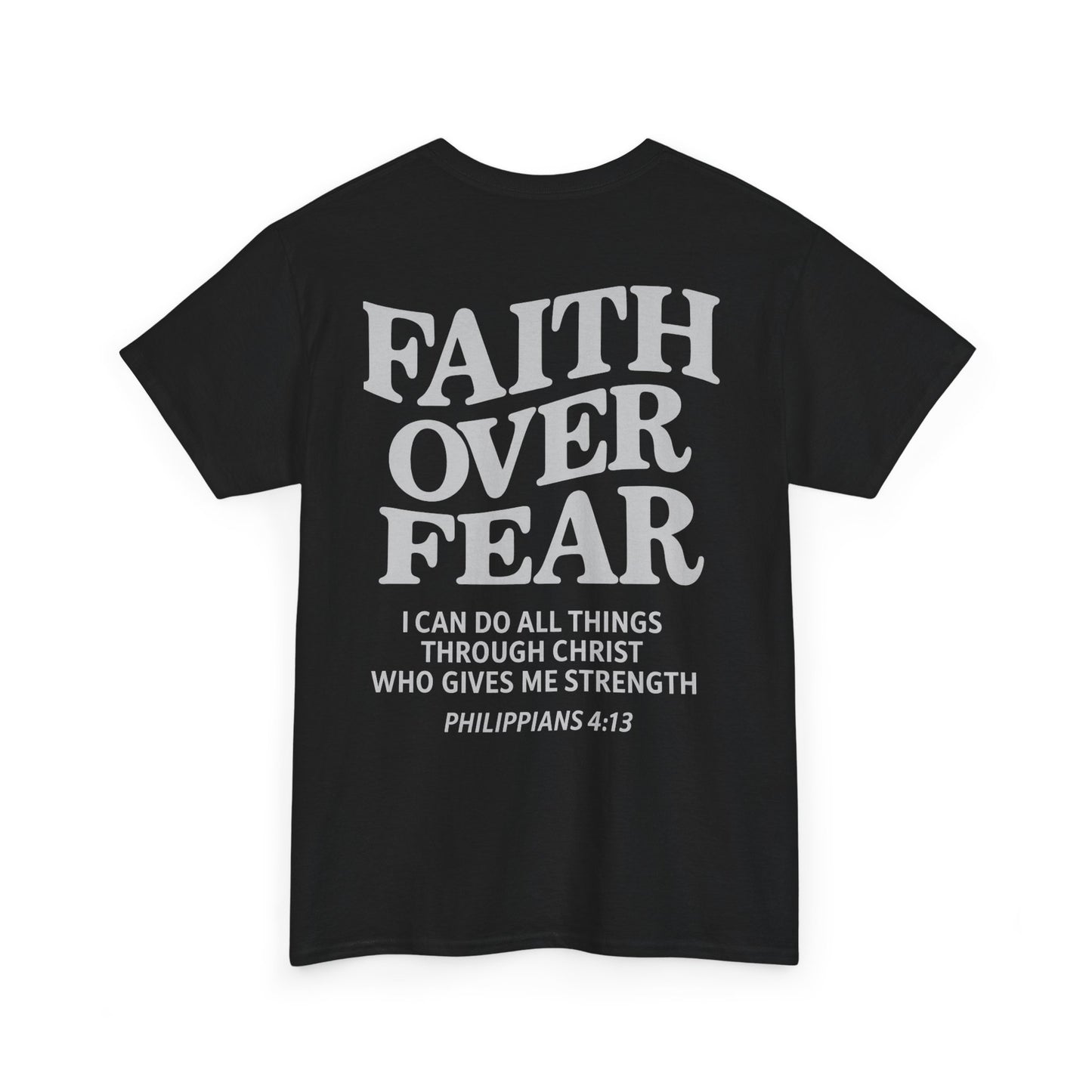 Faith Over Fear Unisex Heavy Cotton Tee