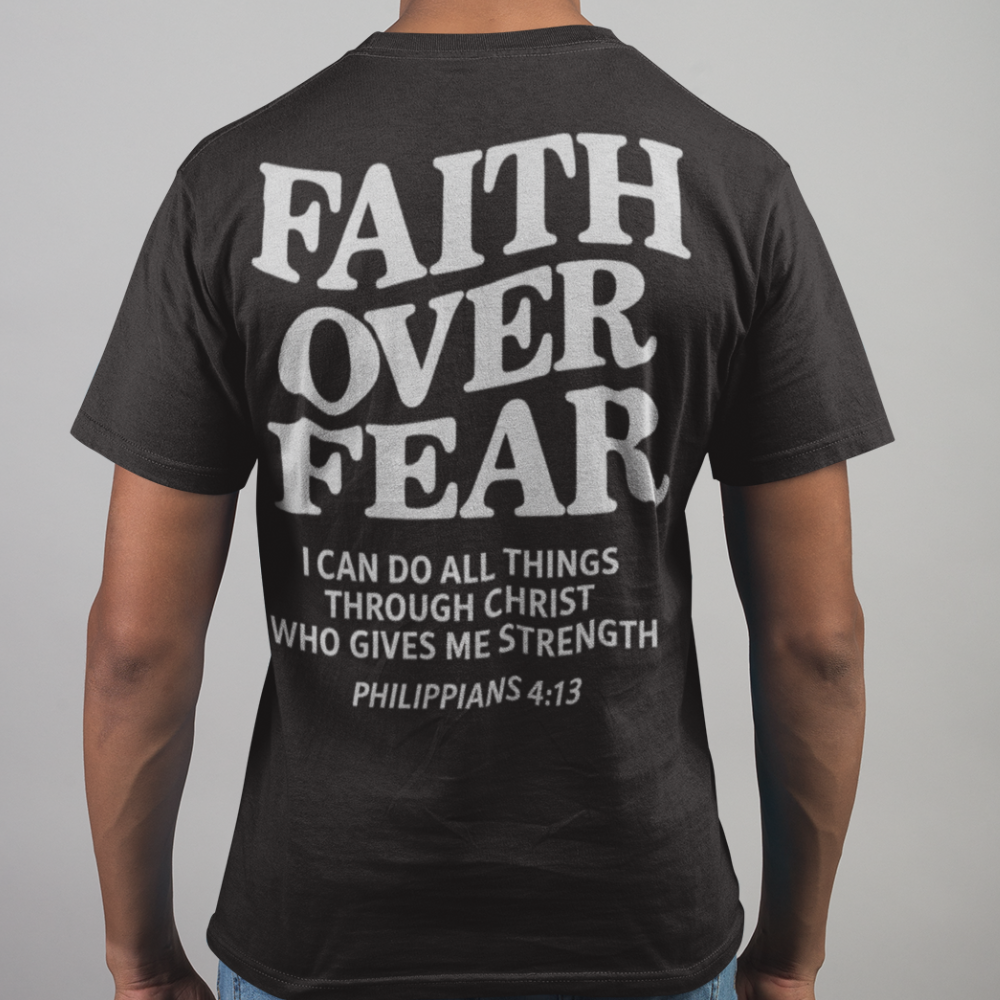 Faith Over Fear Unisex Heavy Cotton Tee