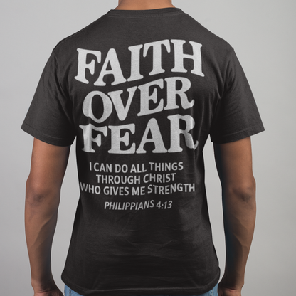 Faith Over Fear Unisex Heavy Cotton Tee