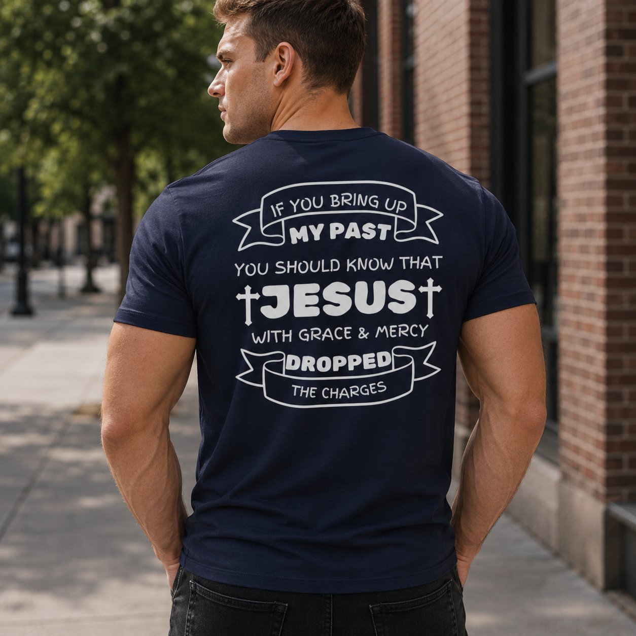 If You Bring Up My Past Unisex Jersey Short-Sleeve T-Shirt