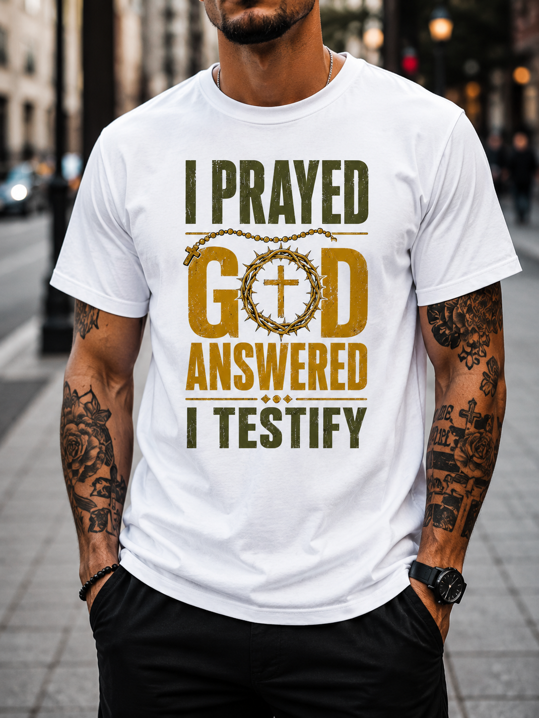 🙏 Wear Your Faith. Share Your Testimony