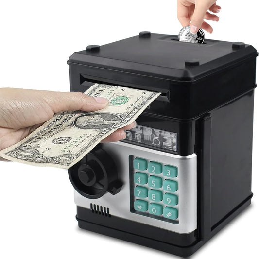 Cliksenz SmartBank™ – Kids ATM Savings Bank & Electronic Deposit Box | Fun Birthday & Holiday Gift