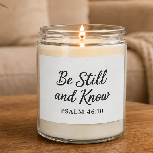 Scented Soy Wax Candle | 9oz Glass Jar | Clean Burn, 3 Luxe Scents