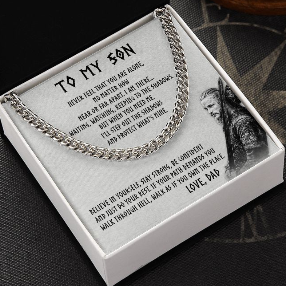 TO MY SON | CUBAN LINK | LOVE DAD