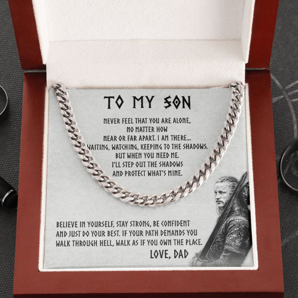 TO MY SON | CUBAN LINK | LOVE DAD