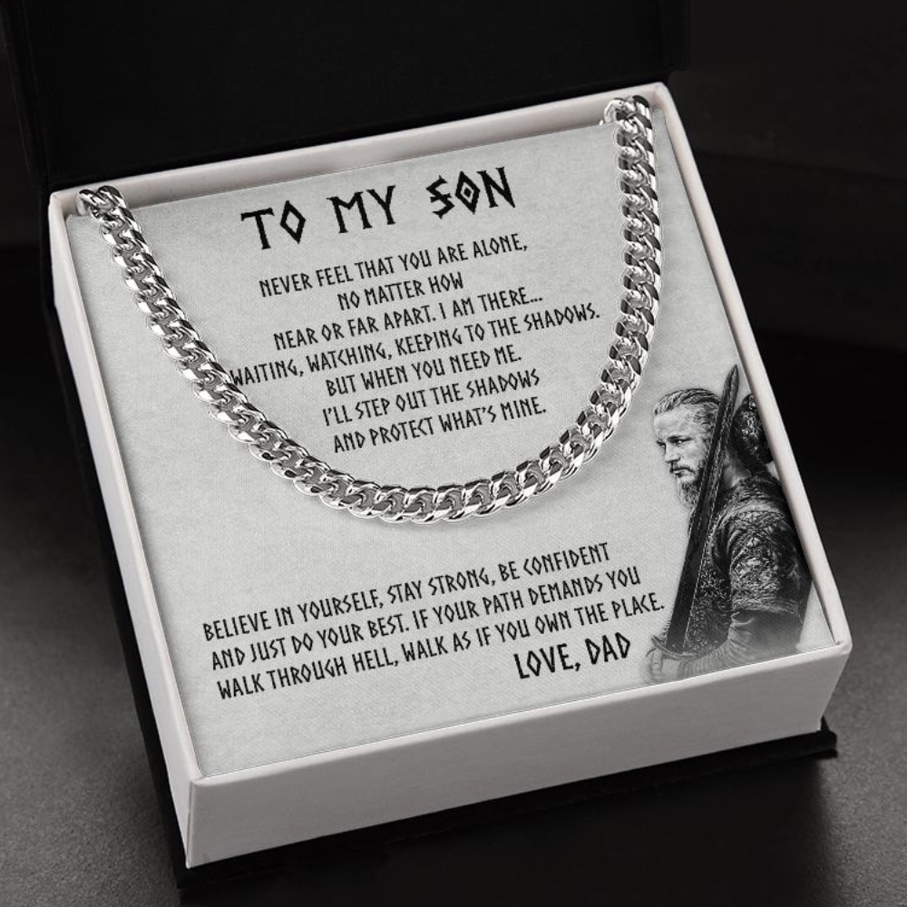 My Son | Do Your Best - Cuban Link Chain