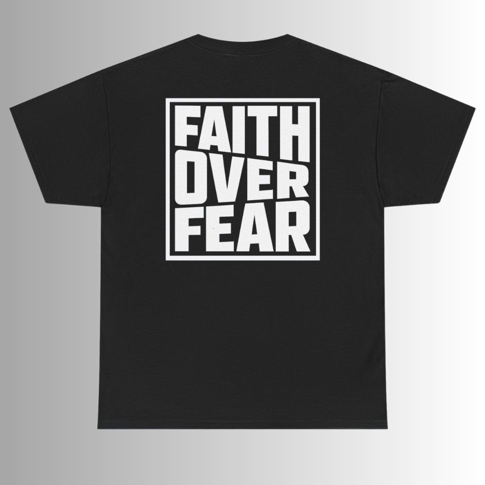 Faith Over Fear Unisex Heavy Cotton Tee