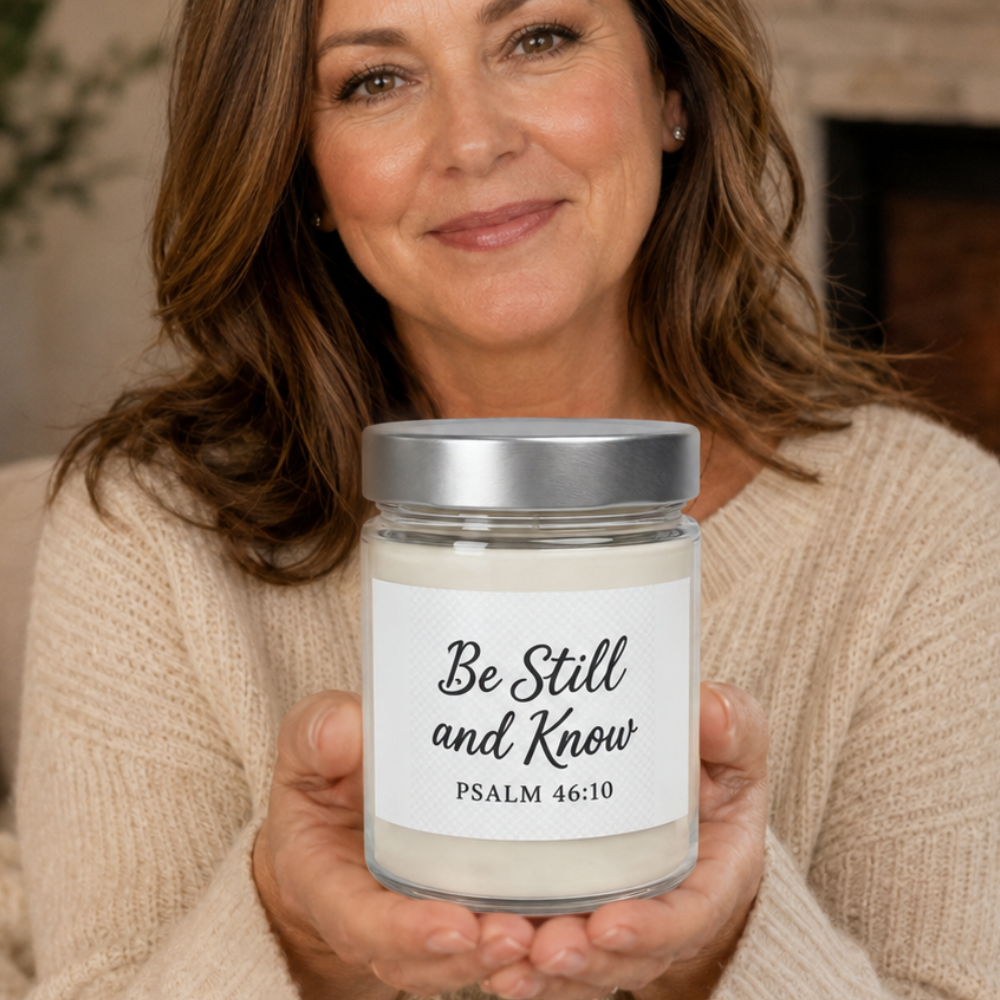 Scented Soy Wax Candle | 9oz Glass Jar | Clean Burn, 3 Luxe Scents