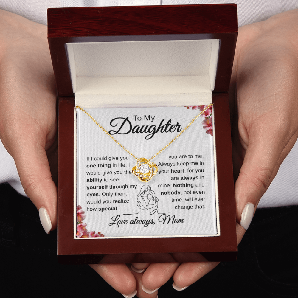The Love Knot Necklace – Symbol of Eternal Bond & Devotion