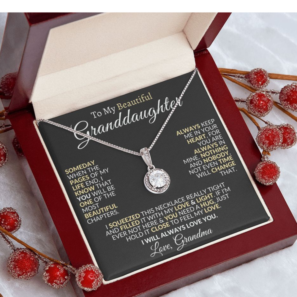 To My Beautiful Granddaughter | Eternal Hope Necklace | Love Grandma