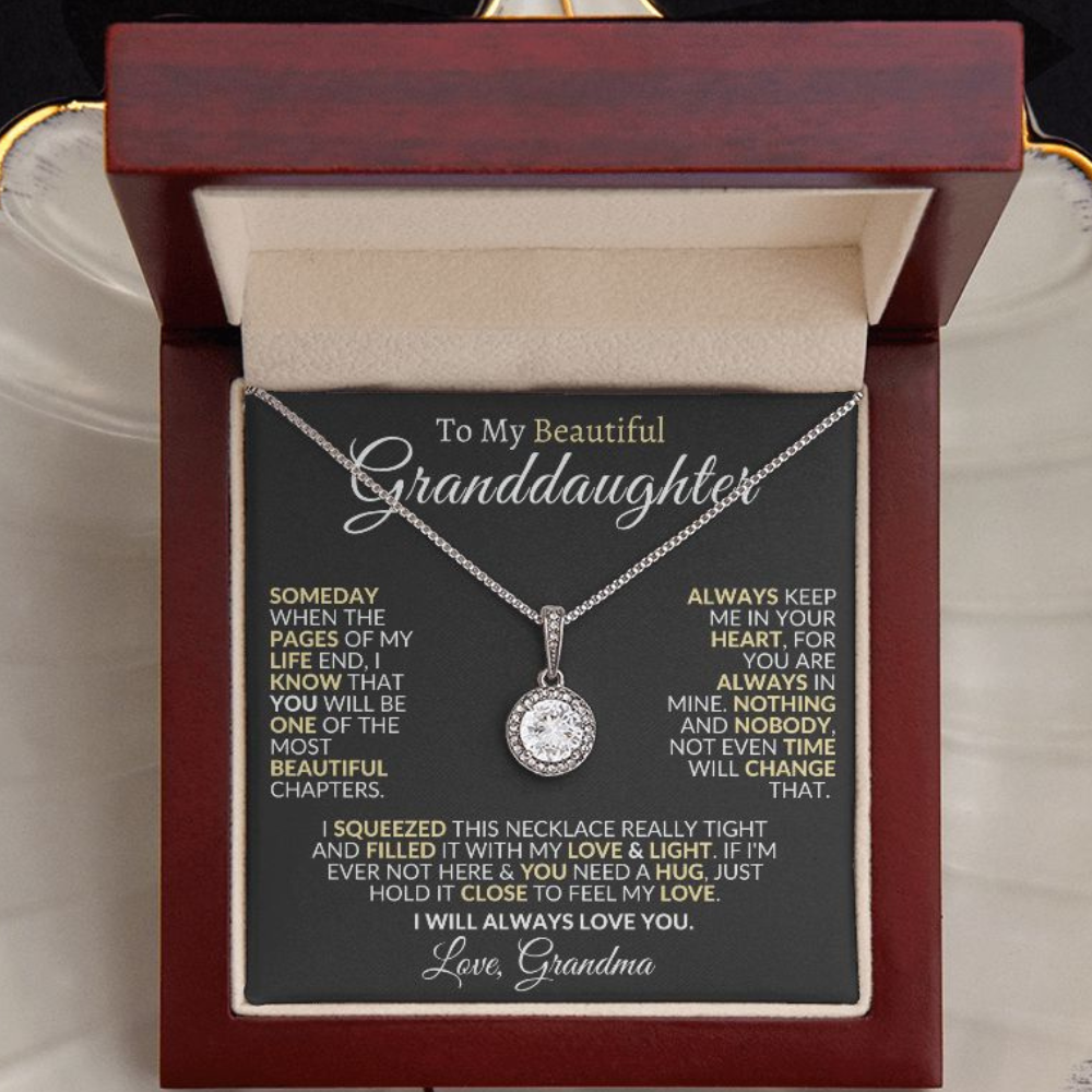 To My Beautiful Granddaughter | Eternal Hope Necklace | Love Grandma