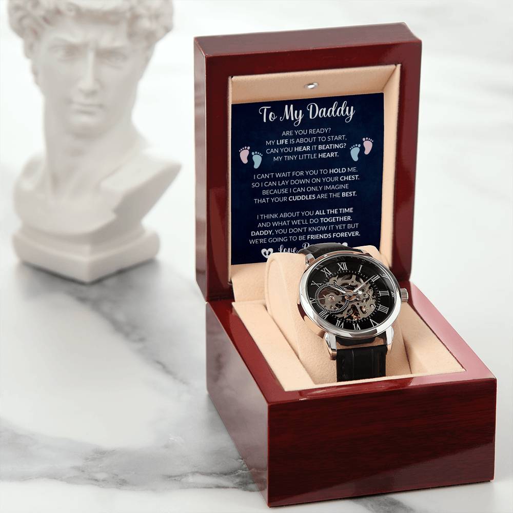 New dad Watch, New dad gift from wife, Gift for daddy Watch, To my Daddy Birthday Gift, new dad gift for Fathers day