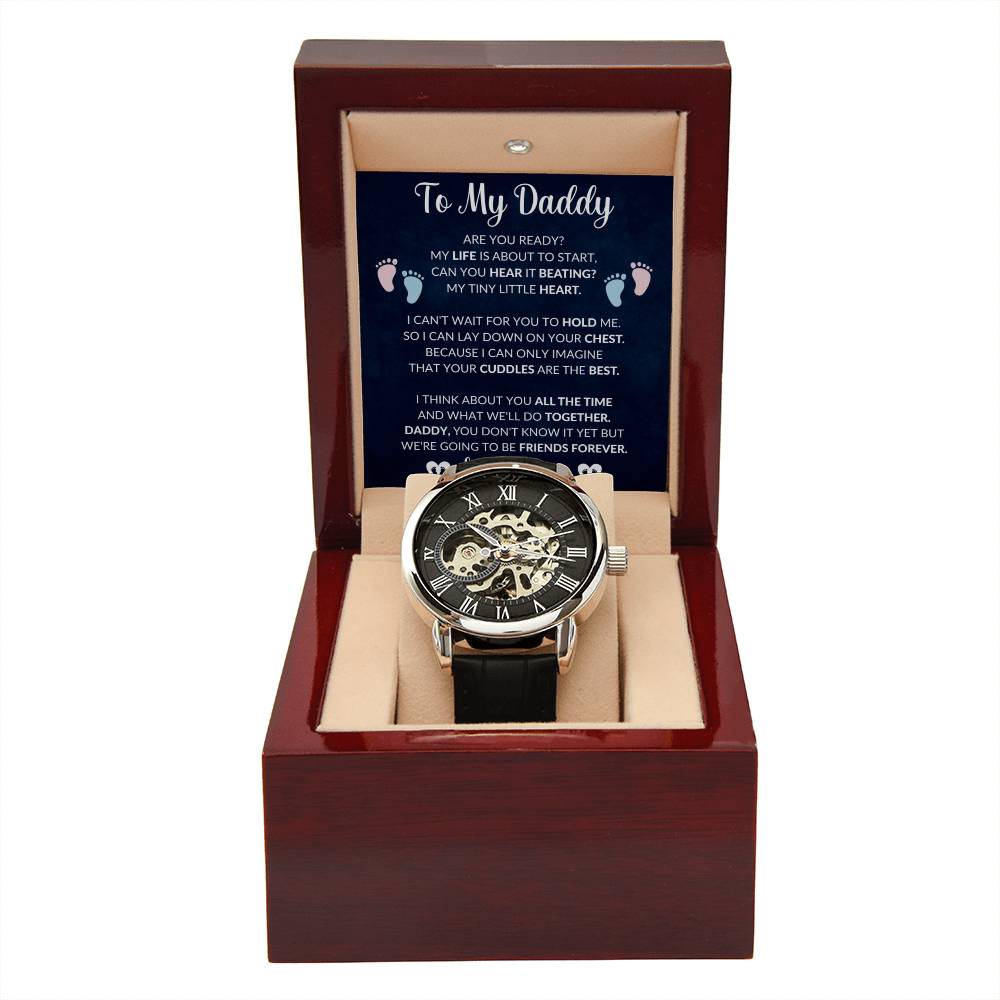 New dad Watch, New dad gift from wife, Gift for daddy Watch, To my Daddy Birthday Gift, new dad gift for Fathers day