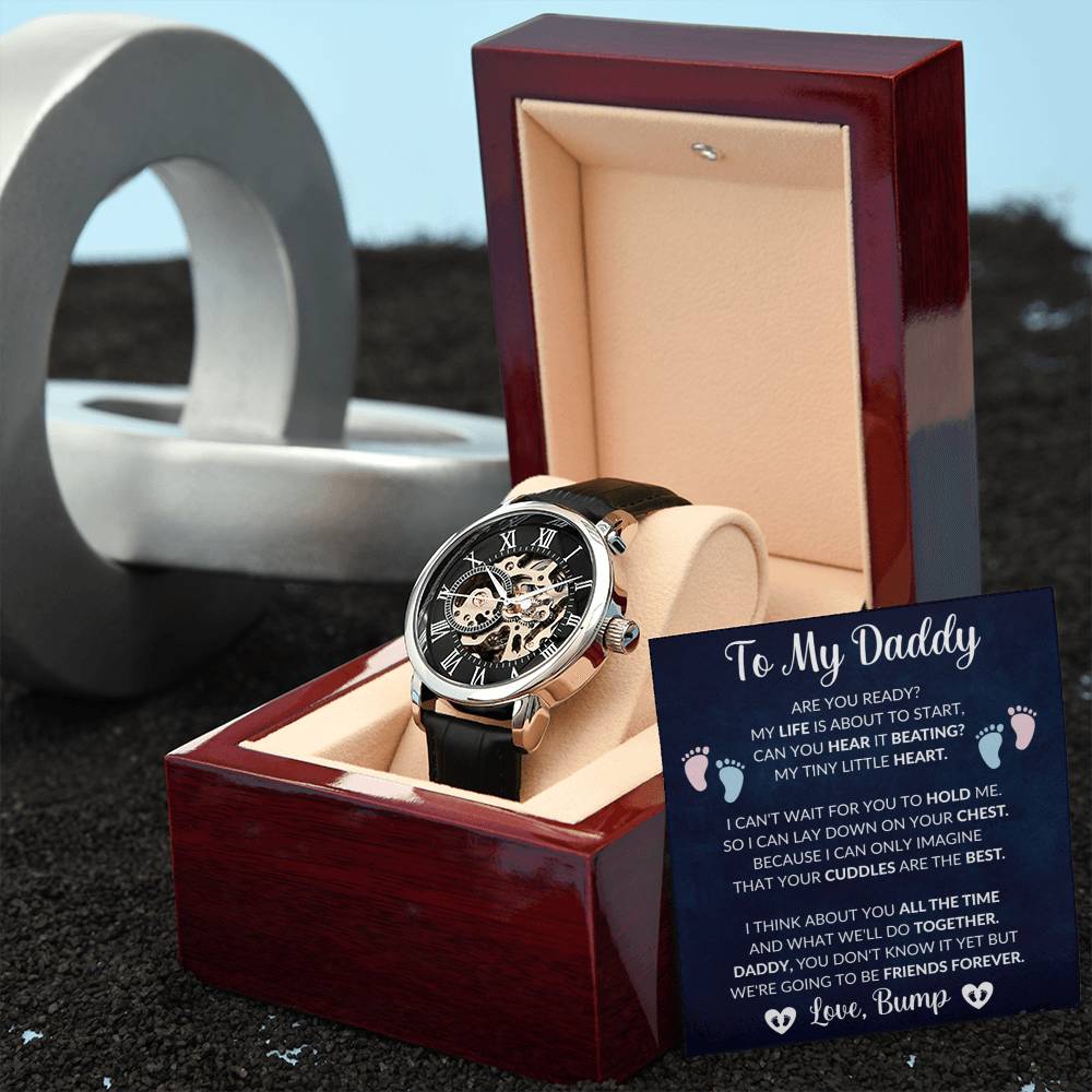 New dad Watch, New dad gift from wife, Gift for daddy Watch, To my Daddy Birthday Gift, new dad gift for Fathers day