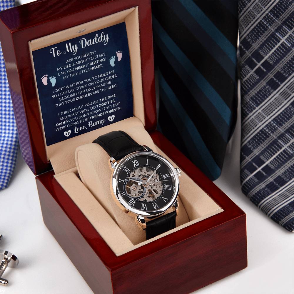 New dad Watch, New dad gift from wife, Gift for daddy Watch, To my Daddy Birthday Gift, new dad gift for Fathers day