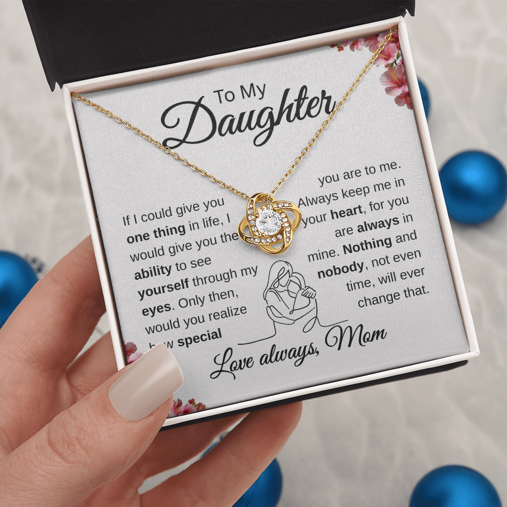 The Love Knot Necklace – Symbol of Eternal Bond & Devotion
