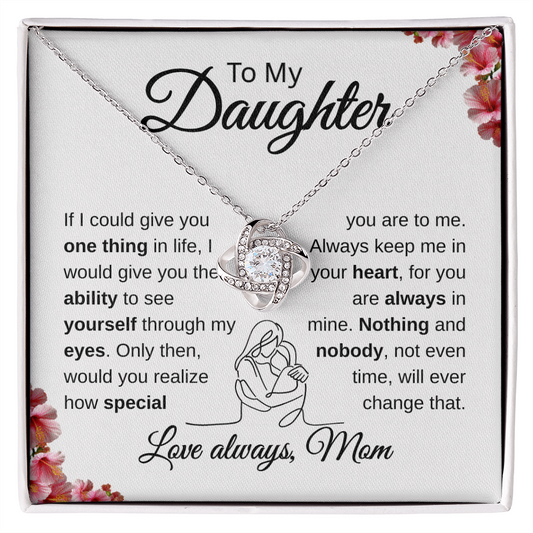 The Love Knot Necklace – Symbol of Eternal Bond & Devotion