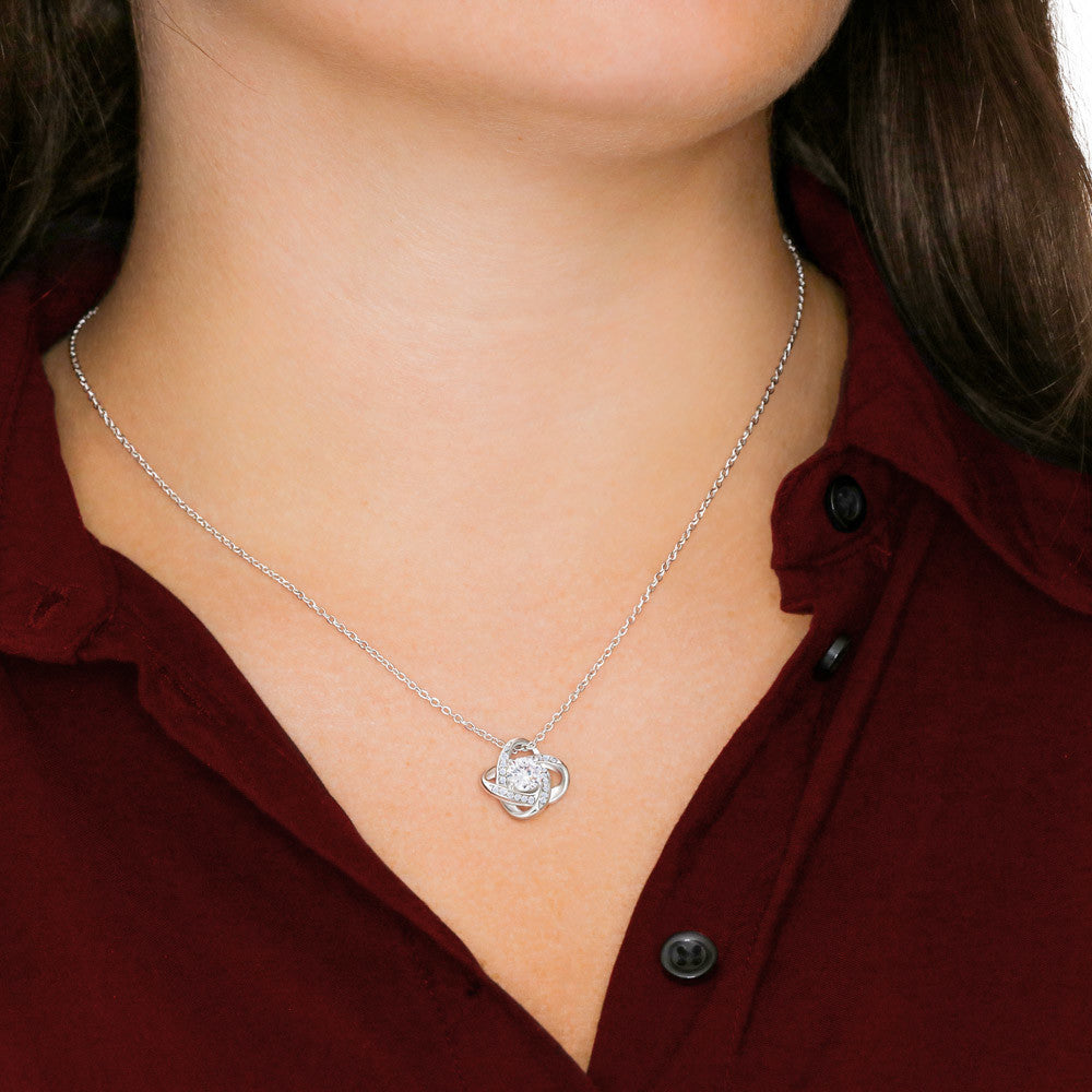 The Love Knot Necklace – Symbol of Eternal Bond & Devotion