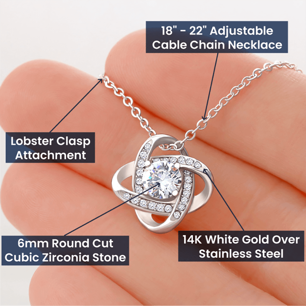 The Love Knot Necklace – Symbol of Eternal Bond & Devotion