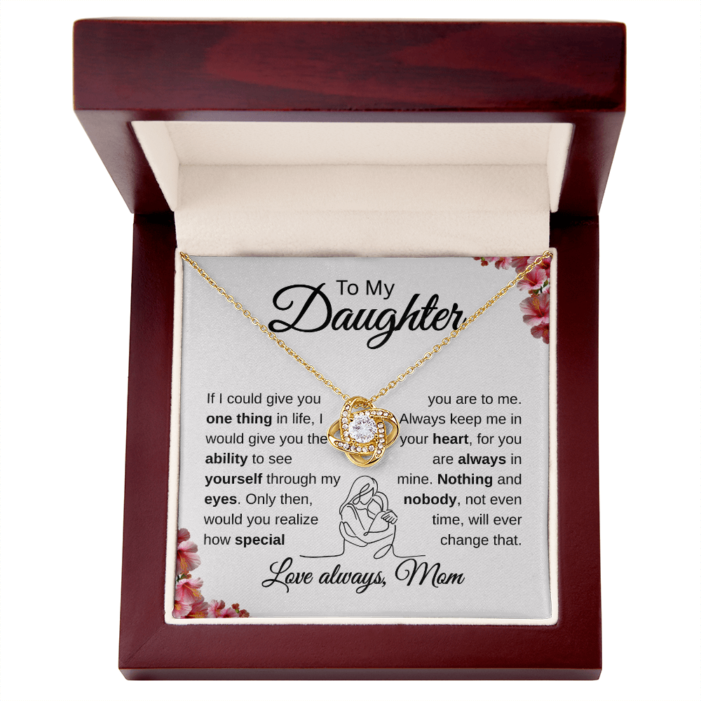 The Love Knot Necklace – Symbol of Eternal Bond & Devotion