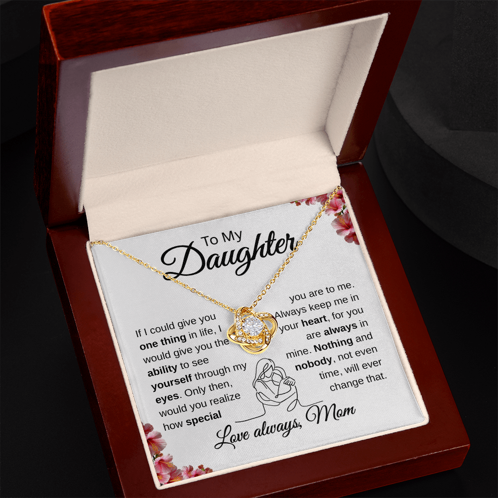The Love Knot Necklace – Symbol of Eternal Bond & Devotion