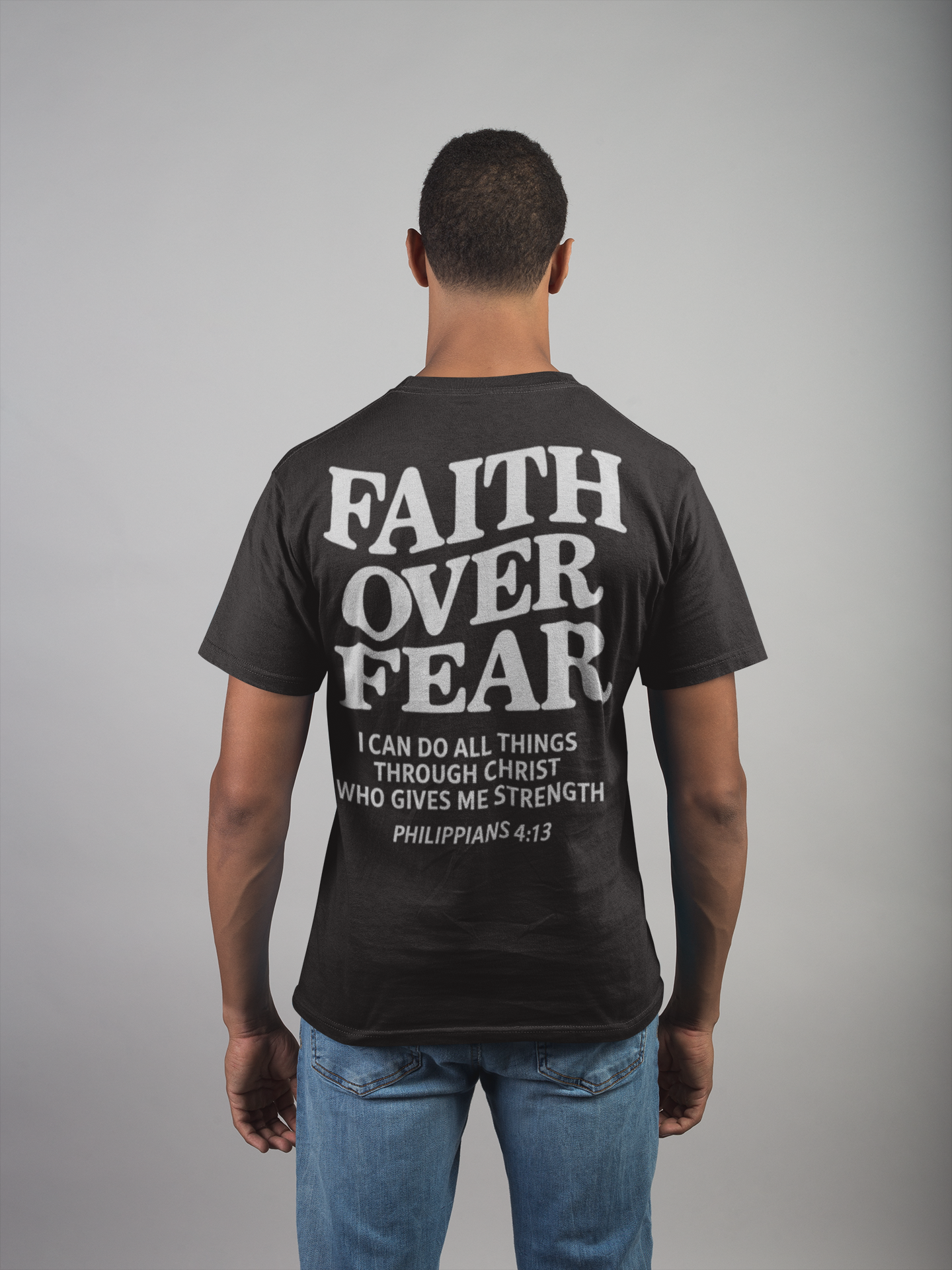 Faith Over Fear Unisex Heavy Cotton Tee