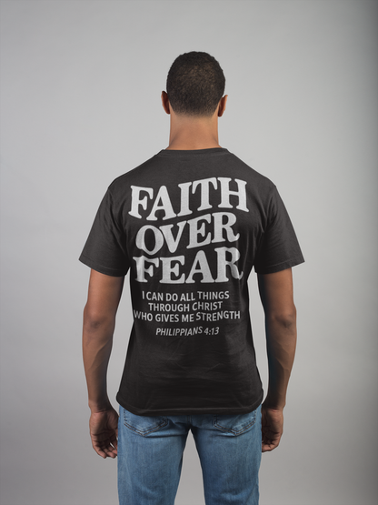 Faith Over Fear Unisex Heavy Cotton Tee