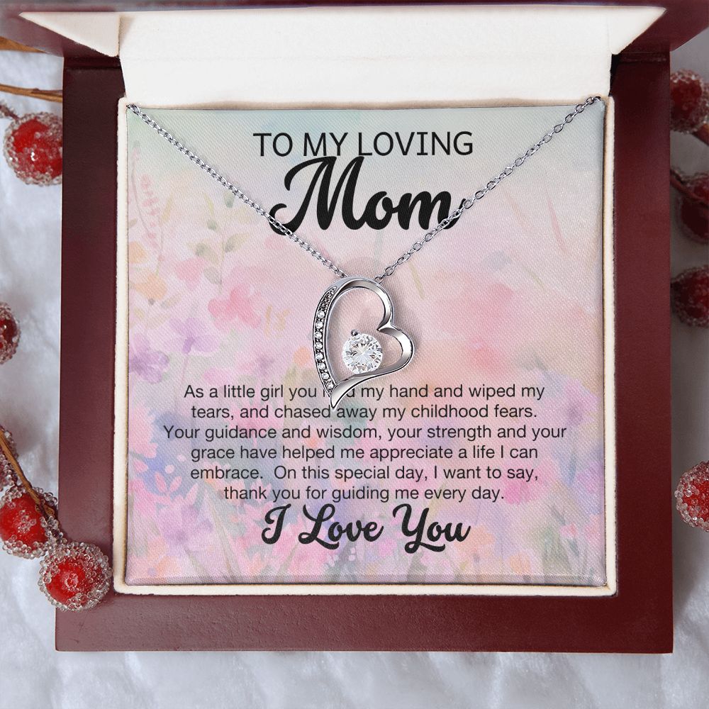 To My Loving Mom | Forever Love Necklace | I Love You