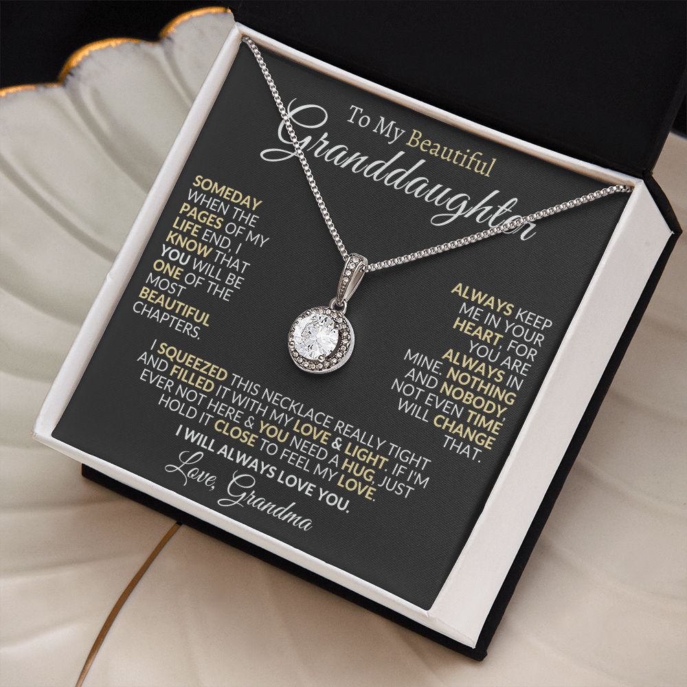 To My Beautiful Granddaughter | Eternal Hope Necklace | Love Grandma