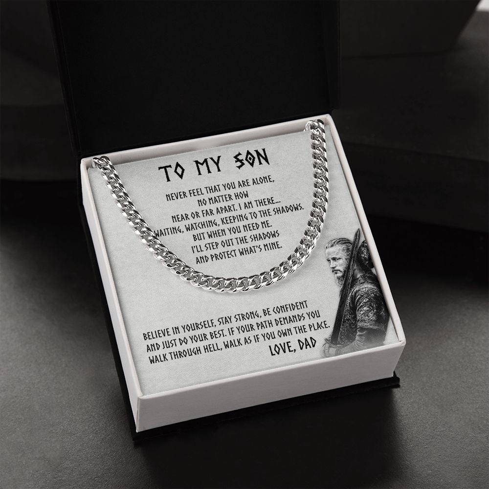 TO MY SON | CUBAN LINK | LOVE DAD