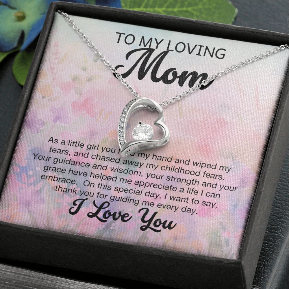 To My Loving Mom | Forever Love Necklace | I Love You