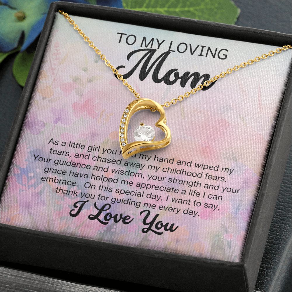 To My Loving Mom | Forever Love Necklace | I Love You